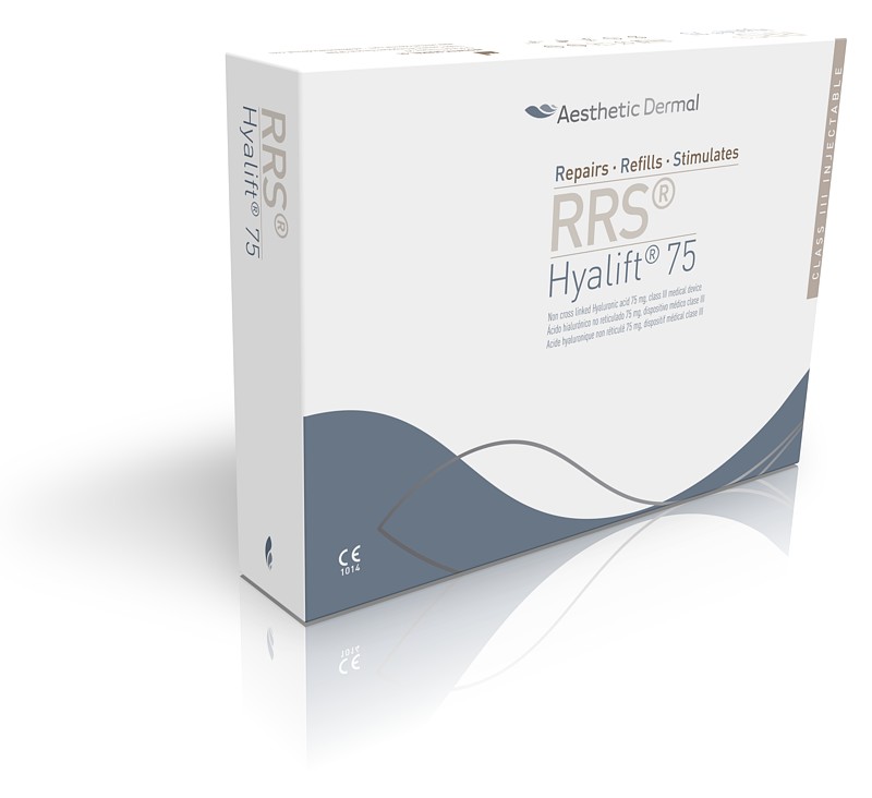 Pudełko z preparatem medycznym RRSHA Hyalift 75 