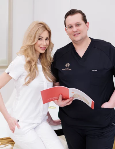 Dermatolog Zofia Polakowska i chirurg Krzysztof Piorun